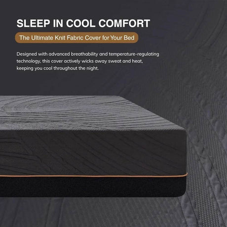 Firm Copper-Gel Memory Foam Cooling Knit Mattress - Sleep Galleria
