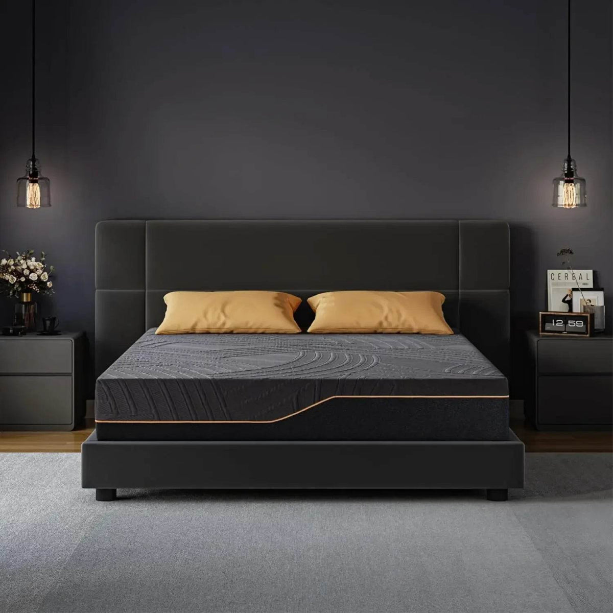 Firm Copper-Gel Memory Foam Cooling Knit Mattress - Sleep Galleria