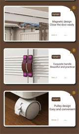 Foldable Portable Wardrobe Organizer With Storage Boxes - Zenvia - Sleep Galleria