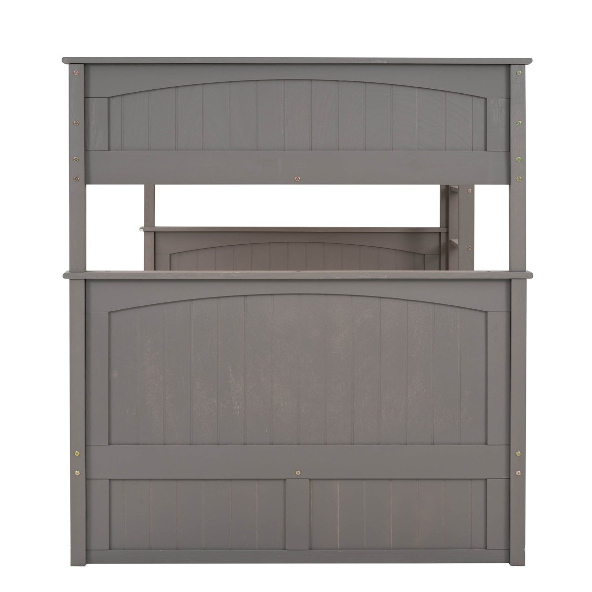 Full Over Full Bunk Bed With Twin Trundle Pinewood - Zenvia - Sleep Galleria