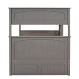 Full Over Full Bunk Bed With Twin Trundle Pinewood - Zenvia - Sleep Galleria