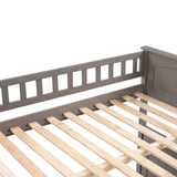 Full Over Full Bunk Bed With Twin Trundle Pinewood - Zenvia - Sleep Galleria