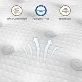 Gel - Infused Pocket Coil Hybrid Mattress - Zenvia - Sleep Galleria