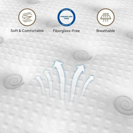 Gel-Infused Pocket Coil Hybrid Mattress - Sleep Galleria