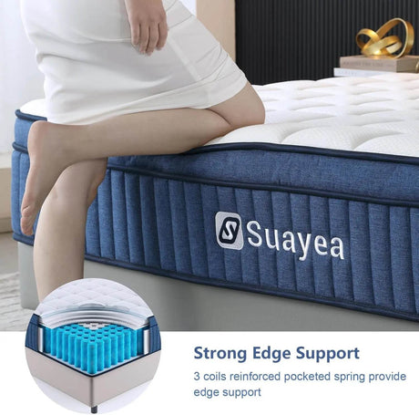 Hybrid Gel Memory Foam Mattress - Sleep Galleria
