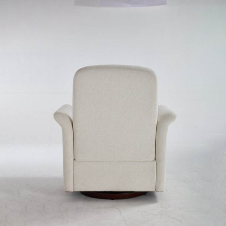 Modern 360 Degree Swivel Linen Upholstered Accent Chair - Sleep Galleria
