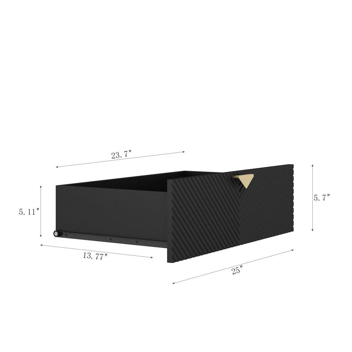 Modern 8 Drawer MDF Storage Dresser With LED - Sleep Galleria