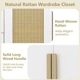 Modern Bedroom Wardrobe Closet With Drawers And Hanging Rod - Zenvia - Sleep Galleria