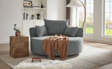 Modern Chenille Swivel Accent Chair - Sleep Galleria
