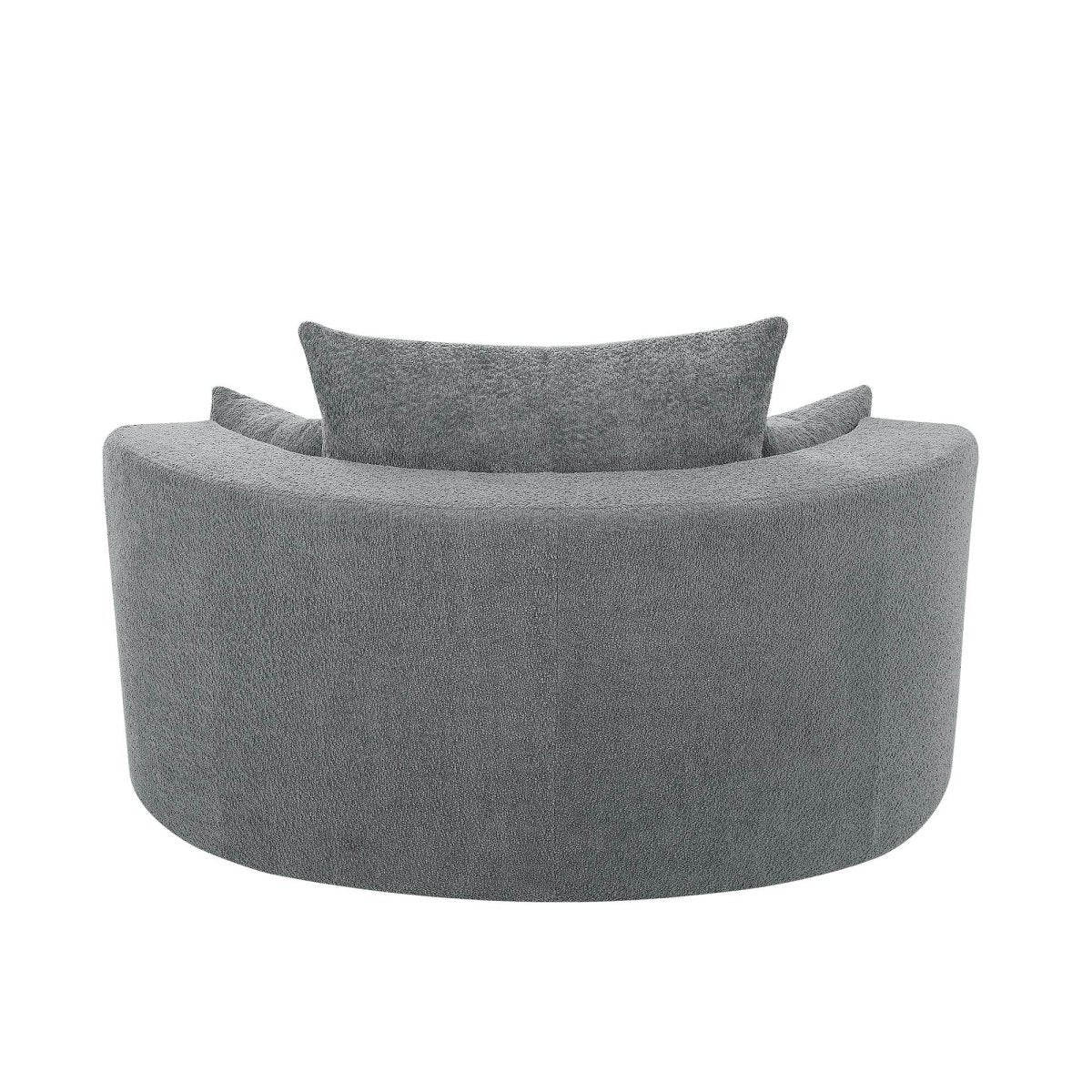 Modern Chenille Swivel Accent Chair - Sleep Galleria