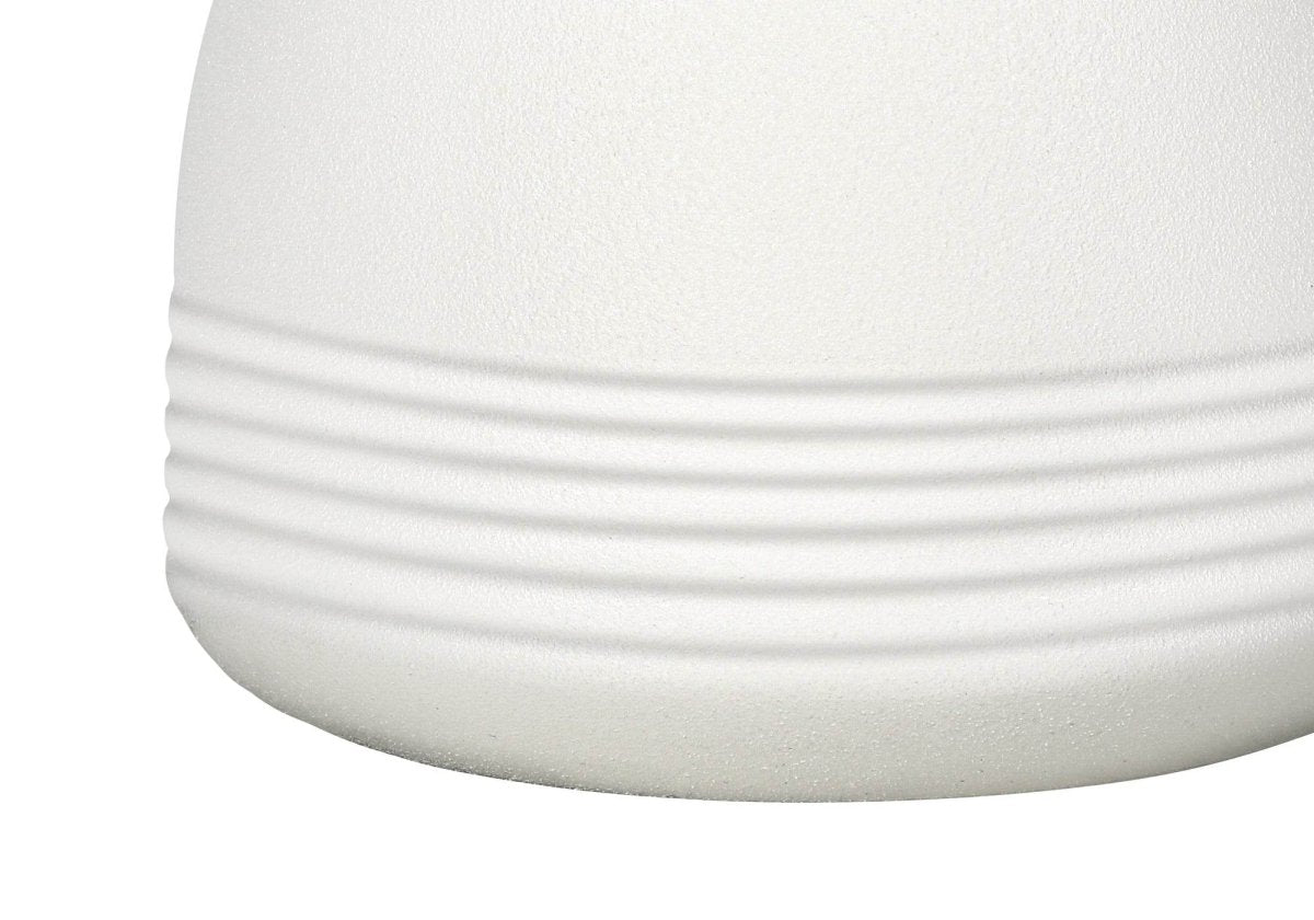 Modern Cream Ceramic 17-Inch Table Lamp With Shade - Sleep Galleria