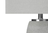 Modern Grey Ceramic Vase-Shaped Table Lamp - Sleep Galleria