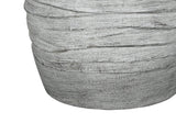 Modern Grey Resin Vase-Shaped Table Lamp 27-Inch - Sleep Galleria