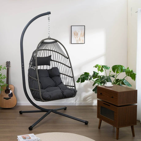 Modern Outdoor Rust-Resistant Egg Chair - Sleep Galleria