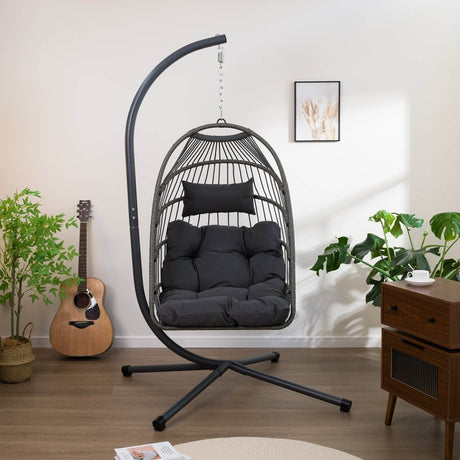Modern Outdoor Rust-Resistant Egg Chair - Sleep Galleria