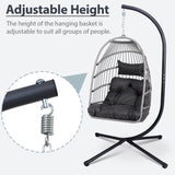Modern Outdoor Rust-Resistant Egg Chair - Sleep Galleria