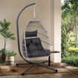 Modern Outdoor Rust-Resistant Egg Chair - Sleep Galleria