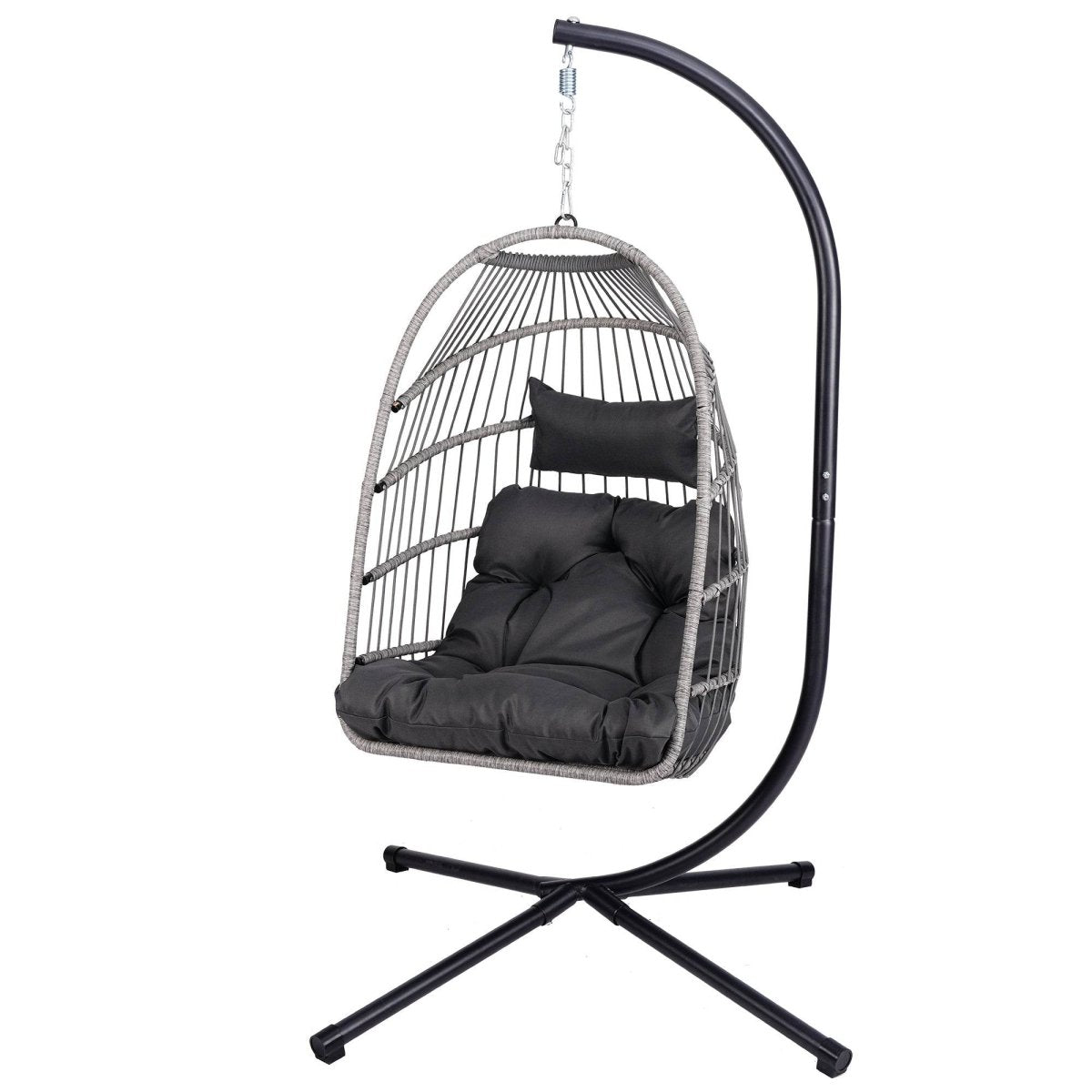 Modern Outdoor Rust-Resistant Egg Chair - Sleep Galleria