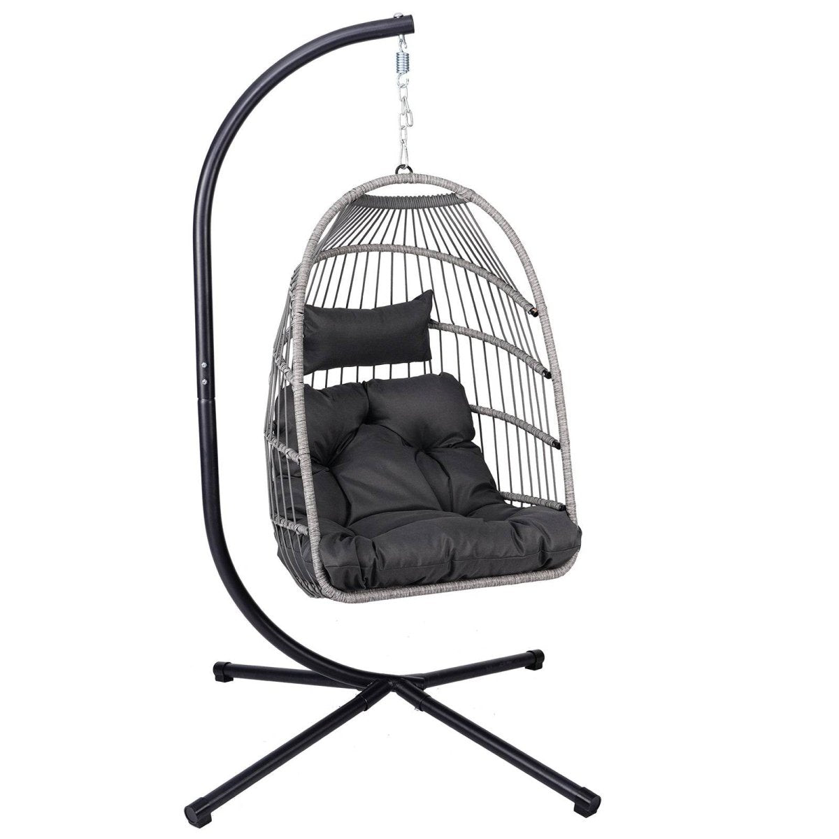 Modern Outdoor Rust-Resistant Egg Chair - Sleep Galleria