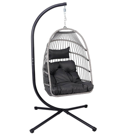 Modern Outdoor Rust-Resistant Egg Chair - Sleep Galleria