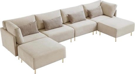Modular Convertible Sectional Sofa Set - Zenvia - Sleep Galleria