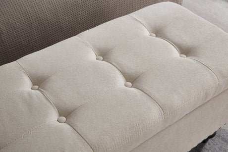 Multifunctional Storage Bed Bench Ottoman With Upholstery - Sleep Galleria