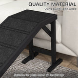 Pine Wood Dog Ramp With Anti-Slip Carpet Platform - Sleep Galleria