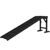 Pine Wood Dog Ramp With Anti-Slip Carpet Platform - Sleep Galleria