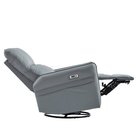 Power Swivel Rocker Recliner Chair - Zenvia - Sleep Galleria