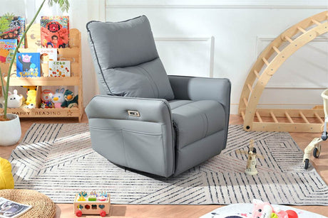 Power Swivel Rocker Recliner Chair - Zenvia - Sleep Galleria