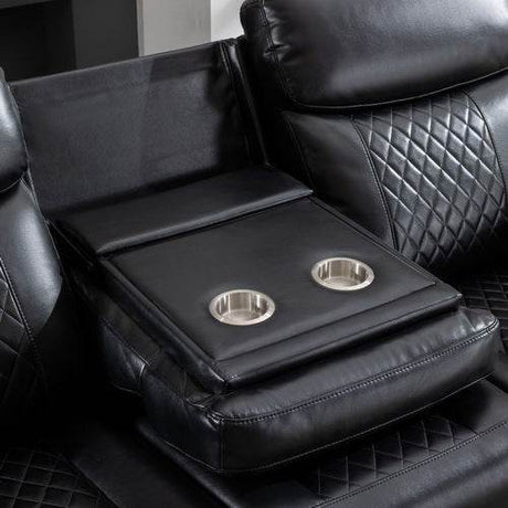 Reclining Sofa With LED & Bluetooth - Zenvia - Sleep Galleria