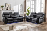 Reclining Sofa With LED & Bluetooth - Zenvia - Sleep Galleria