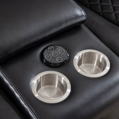 Reclining Sofa With LED & Bluetooth - Zenvia - Sleep Galleria