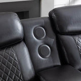 Reclining Sofa With LED & Bluetooth - Zenvia - Sleep Galleria
