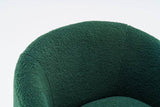 Soft Teddy Fabric Upholstered Swivel Accent Armchair - Sleep Galleria