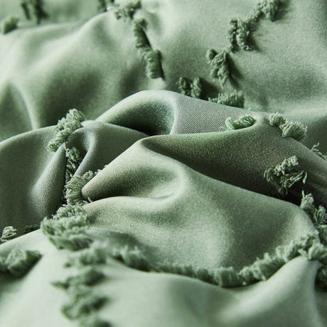 Soft Tufted Jacquard Microfiber Comforter Bedding Set - Zenvia - Sleep Galleria