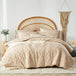 Soft Tufted Jacquard Microfiber Comforter Bedding Set - Zenvia - Sleep Galleria