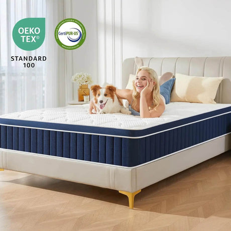 Supportive Pocket Spring Foam Mattress - Zenvia - Sleep Galleria