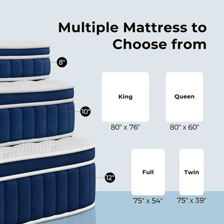 Supportive Pocket Spring Foam Mattress - Zenvia - Sleep Galleria