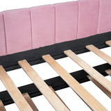Twin Velvet Upholstered Daybed With Ergonomic Backrest And Trundle - Sleep Galleria