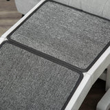 Wooden Pet Ramp With Non-Slip Carpeted Top Platform - Sleep Galleria